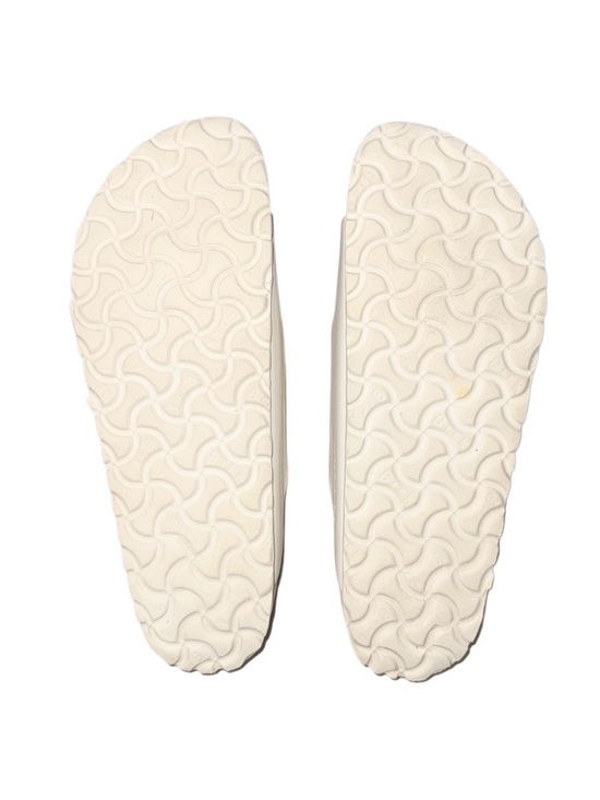 Birkenstock Arizona white sandals flip flops women’s size 39 8 8.5 men’s size 6 main image 7